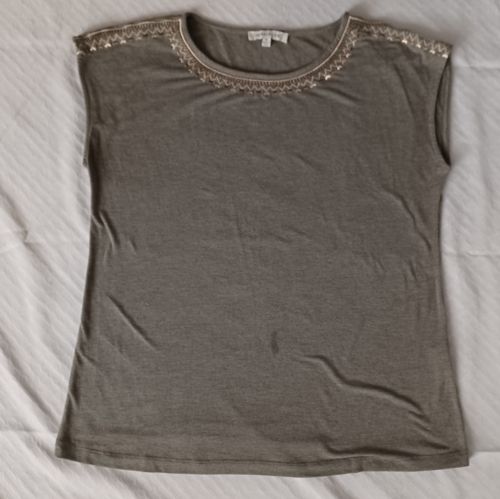 Rose + Olive top